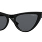 Vogue VO5211SM Cat Eye Sunglasses  W44/87-BLACK 54-20-140 - Color Map black
