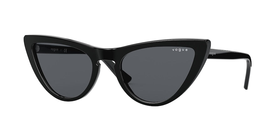 Vogue VO5211SM Cat Eye Sunglasses  W44/87-BLACK 54-20-140 - Color Map black