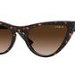 Vogue VO5211SM Cat Eye Sunglasses  W65613-DARK HAVANA 54-20-140 - Color Map havana