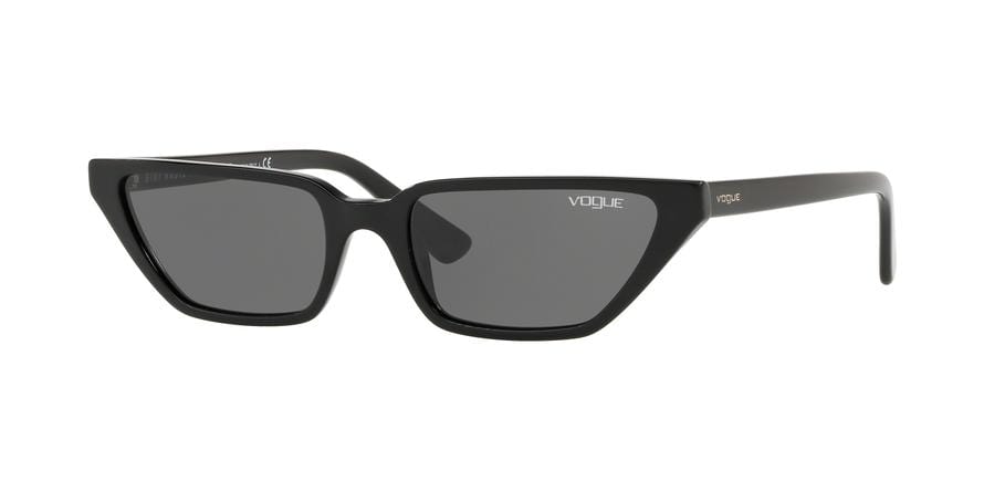 Vogue VO5235S Cat Eye Sunglasses  W44/87-BLACK 53-17-140 - Color Map black