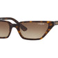 Vogue VO5235S Cat Eye Sunglasses  W65613-DARK HAVANA 53-17-140 - Color Map havana