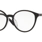 Vogue VO5254F Phantos Eyeglasses  W827-TOP BLACK/TRANSPARENT 53-17-140 - Color Map black