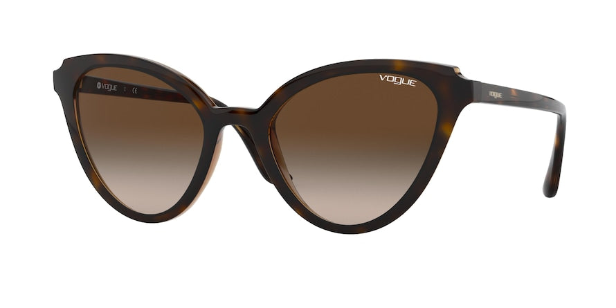 Vogue VO5294S Phantos Sunglasses  W65613-DARK HAVANA 55-21-140 - Color Map havana