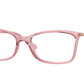 Vogue VO5305B Pillow Eyeglasses  2599-TRANSPARENT PINK 54-17-135 - Color Map pink