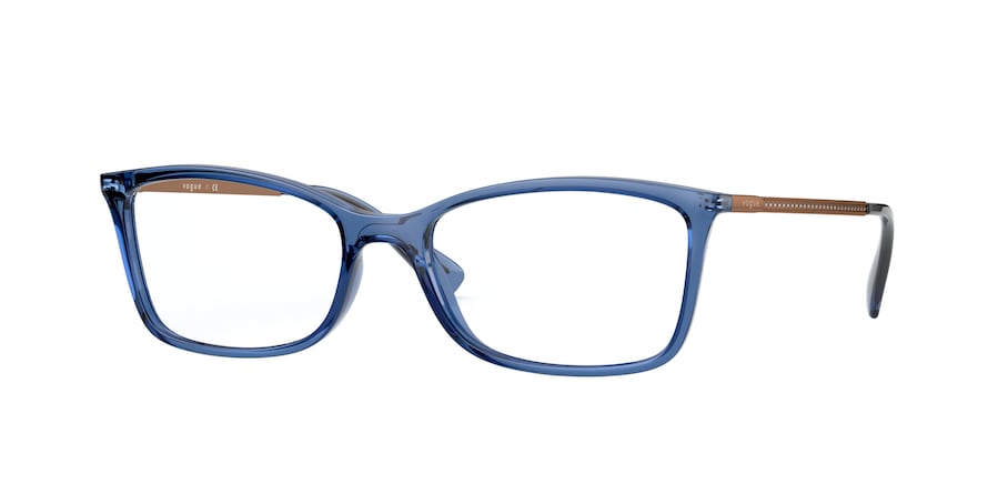 Vogue VO5305B Pillow Eyeglasses  2762-TRANSPARENT BLUE 54-17-135 - Color Map blue
