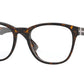 Vogue VO5313 Square Eyeglasses  W656-DARK HAVANA 52-19-145 - Color Map havana