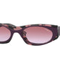 Vogue VO5316S Pillow Sunglasses  28143P-TOP VIOLET/ROSE HAVANA 52-19-135 - Color Map violet