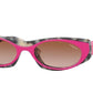 Vogue VO5316S Pillow Sunglasses  281513-TOP PINK/GREY HAVANA 52-19-135 - Color Map pink
