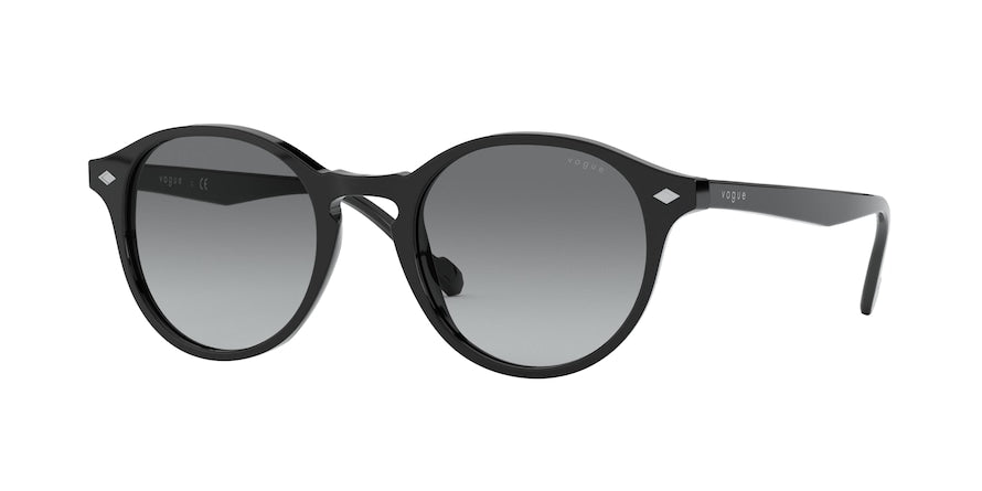 Vogue VO5327S Phantos Sunglasses  W44/11-BLACK 48-20-145 - Color Map black