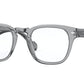 Vogue VO5331 Square Eyeglasses  2820-TRANSPARENT GREY 47-21-145 - Color Map clear