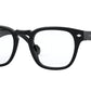 Vogue VO5331 Square Eyeglasses  W44-BLACK 49-21-145 - Color Map black
