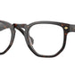 Vogue VO5360 Irregular Eyeglasses  W656-DARK HAVANA 49-22-145 - Color Map havana