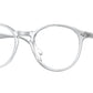 Vogue VO5367 Round Eyeglasses  W745-TRANSPARENT 50-20-145 - Color Map clear