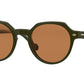 Vogue VO5370S Phantos Sunglasses  291473-FULL GREEN 48-21-145 - Color Map green