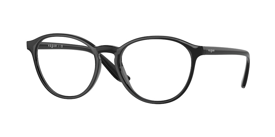 Vogue VO5372F Phantos Eyeglasses  W44-BLACK 53-18-140 - Color Map black