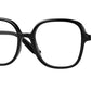 Vogue VO5373 Square Eyeglasses  W44-BLACK 53-18-140 - Color Map black