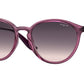 Vogue VO5374S Phantos Sunglasses  276136-VIOLET TRANSPARENT 55-19-140 - Color Map violet