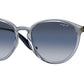 Vogue VO5374S Phantos Sunglasses  29054L-BLUE TRANSPARENT 55-19-140 - Color Map blue
