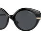 Vogue VO5385SB Oval Sunglasses  W44/87-BLACK 53-19-135 - Color Map black