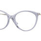 Vogue VO5387 Oval Eyeglasses  2925-TRANSPARENT LILAC 53-17-140 - Color Map violet