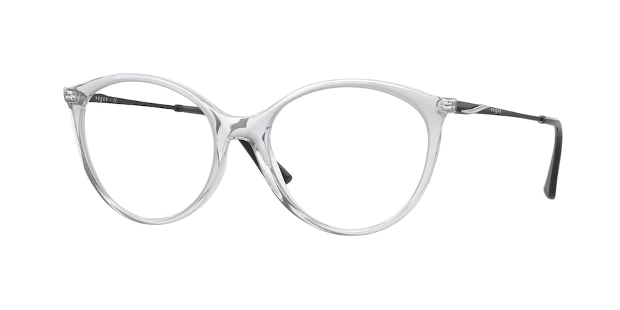Vogue VO5387 Oval Eyeglasses  W745-TRANSPARENT 53-17-140 - Color Map clear