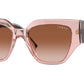 Vogue VO5409S Irregular Sunglasses  282813-TRANSPARENT PINK 52-18-140 - Color Map pink
