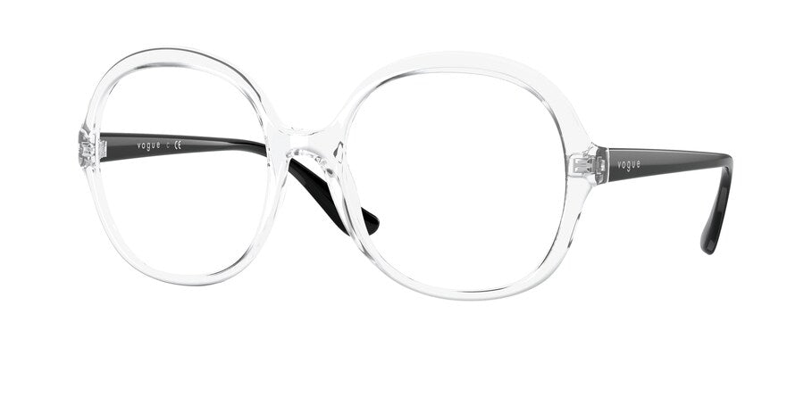 Vogue VO5412 Square Eyeglasses  W745-TRANSPARENT 54-19-140 - Color Map clear