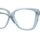 Vogue VO5413 Butterfly Eyeglasses  2966-TRANSPARENT BLUE 51-14-140 - Color Map light blue