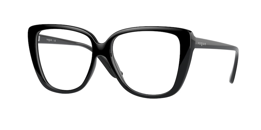 Vogue VO5413 Butterfly Eyeglasses  W44-BLACK 54-14-140 - Color Map black