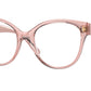 Vogue VO5421F Pillow Eyeglasses  2828-TRANSPARENT PINK 51-17-140 - Color Map pink