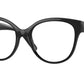 Vogue VO5421F Pillow Eyeglasses  W44-BLACK 51-17-140 - Color Map black