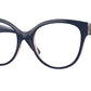 Vogue VO5421 Phantos Eyeglasses  2993-TOP DARK BLUE/SERIGRAPHY 53-18-140 - Color Map blue