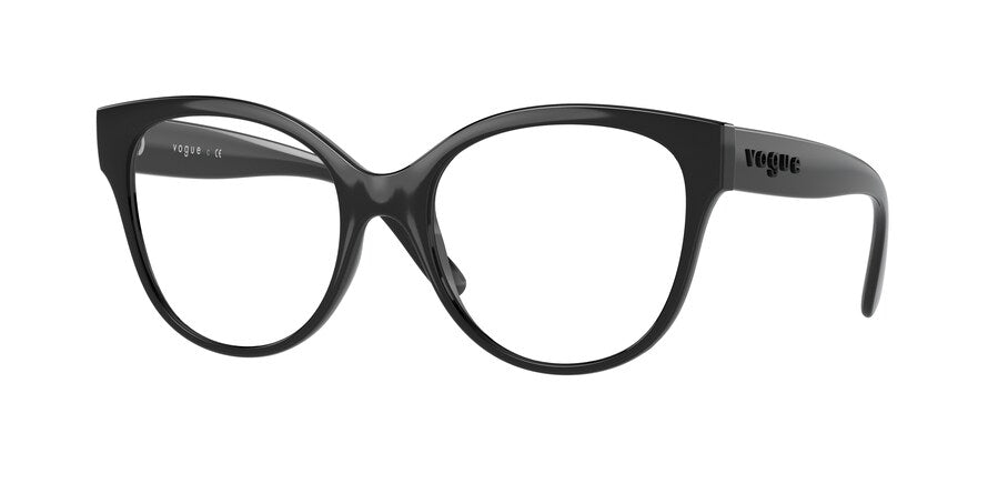 Vogue VO5421 Phantos Eyeglasses  W44-BLACK 53-18-140 - Color Map black