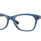 Vogue VO5424B Pillow Eyeglasses  2988-TRANSPARENT LIGHT BLUE 53-18-140 - Color Map blue
