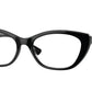 Vogue VO5425B Oval Eyeglasses  W44-BLACK 54-17-140 - Color Map black