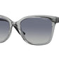 Vogue VO5426S Pillow Sunglasses  27264L-TRANSPARENT GREY 54-18-140 - Color Map grey