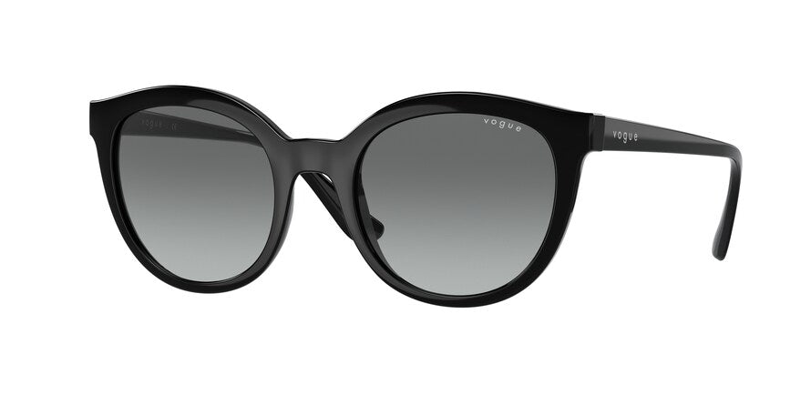 Vogue VO5427SF Oval Sunglasses  W44/11-BLACK 51-19-140 - Color Map black