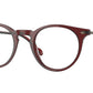 Vogue VO5434 Phantos Eyeglasses  2924-TRANSPARENT BORDEAUX 49-22-145 - Color Map bordeaux