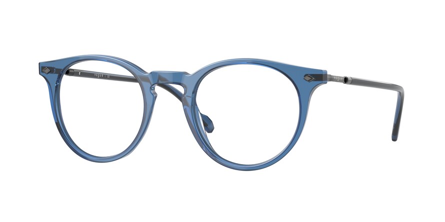 Vogue VO5434 Phantos Eyeglasses  2983-BLUE SEA 49-22-145 - Color Map blue