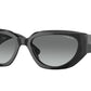 Vogue VO5438S Irregular Sunglasses  W44/11-BLACK 52-16-135 - Color Map black