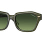 Vogue VO5444S Irregular Sunglasses  30032A-OPAL GREEN 52-18-135 - Color Map green