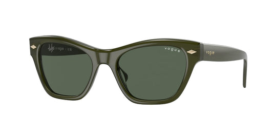 Vogue VO5445S Cat Eye Sunglasses  300371-OPAL GREEN 51-18-135 - Color Map green