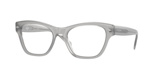 Vogue VO5446 Cat Eye Eyeglasses  3002-OPAL GREY 52-18-135 - Color Map grey