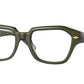 Vogue VO5447 Irregular Eyeglasses  3003-OPAL GREEN 50-18-135 - Color Map green