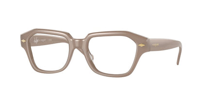 Vogue VO5447 Irregular Eyeglasses  3008-OPAL SAND 50-18-135 - Color Map light brown