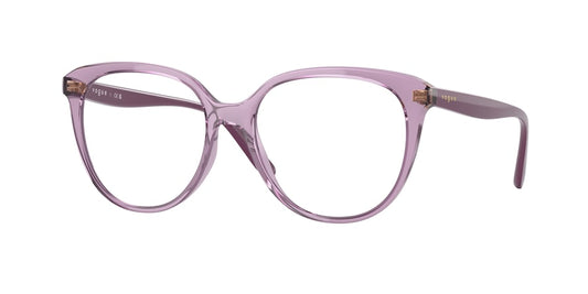 Vogue VO5451F Phantos Eyeglasses  2866-TRANSPARENT VIOLET 53-16-140 - Color Map violet