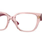 Vogue VO5458B Pillow Eyeglasses  2828-TRANSPARENT LIGHT PINK 53-18-140 - Color Map pink