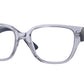 Vogue VO5458B Pillow Eyeglasses  2925-TRANSPARENT  PURPLE 53-18-140 - Color Map violet