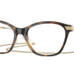 Vogue VO5461 Cat Eye Eyeglasses  W656-DARK HAVANA 53-17-135 - Color Map havana