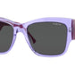 Vogue VO5462S Square Sunglasses  295087-TRANSPARENT LILAC 54-18-140 - Color Map violet